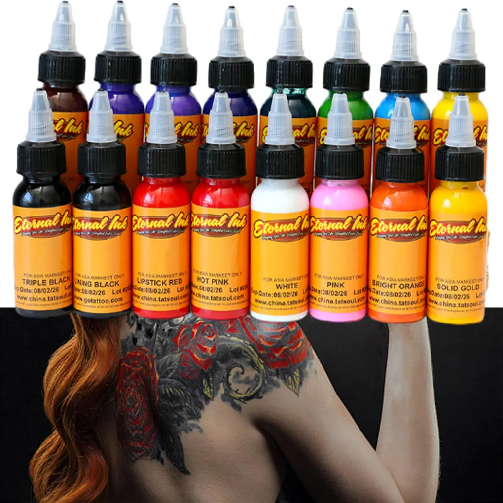 Ink pigment Pigment Kit 1oz 30ml Pure color Durable for Beauty Tools
Ink pigment Pigment Kit 1oz 30ml Pure color Durable for Beauty Tools