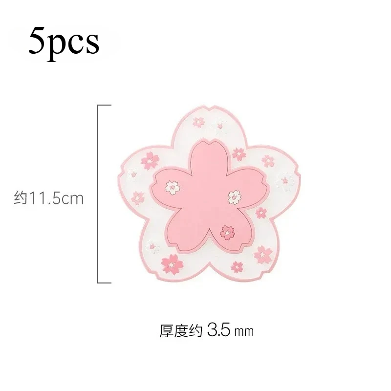 Kawaii Japan Cherry Blossom Coaster Tea Cup Mat Sakura Coaster Insulation Table Mats for Tea Milk Mug Drink Cup Coasters
Kawaii Japan Cherry Blossom Coaster Tea Cup Mat Sakura Coaster Insulation Table Mats for Tea Milk Mug Drink Cup Coasters