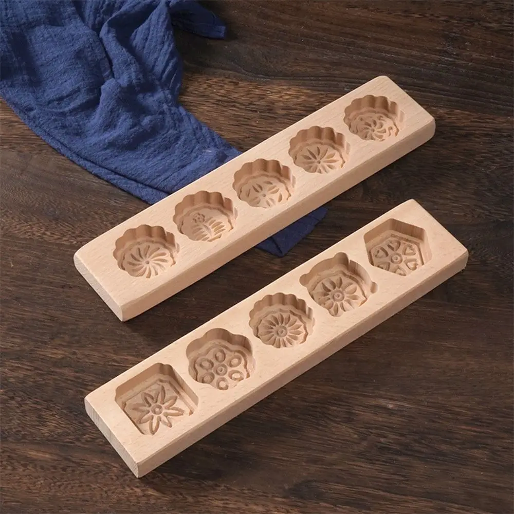 3D DIY Flower Fish Shape Wooden Environmental 5 Flower Cake Mold Baking Mold Moon Cake Mold Decorating Tools
3D DIY Flower Fish Shape Wooden Environmental 5 Flower Cake Mold Baking Mold Moon Cake Mold Decorating Tools