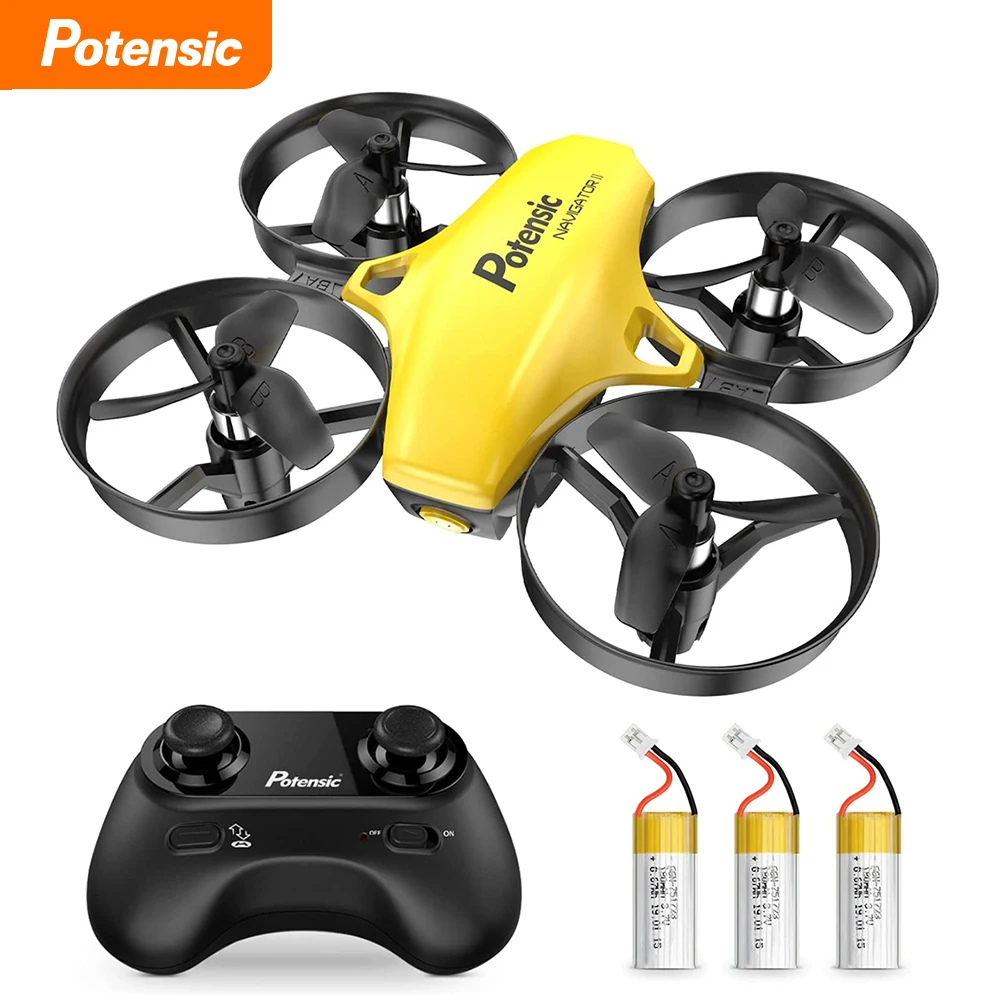 Potensic A20 Yellow Mini Drone Indoor RC Quadcopter 2.4G Remote Control Helicopter Easy to Fly Drone for Kids Boys Toys Gift
Potensic A20 Yellow Mini Drone Indoor RC Quadcopter 2.4G Remote Control Helicopter Easy to Fly Drone for Kids Boys Toys Gift