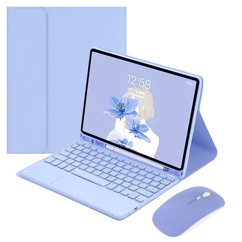 For IPad Air 2022 2020 Air 5 Air 4 Keyboard Case Pencil Holder French Arabic Korean Spanish Portuguese Touchpad Keyboard Cover
For IPad Air 2022 2020 Air 5 Air 4 Keyboard Case Pencil Holder French Arabic Korean Spanish Portuguese Touchpad Keyboard Cover