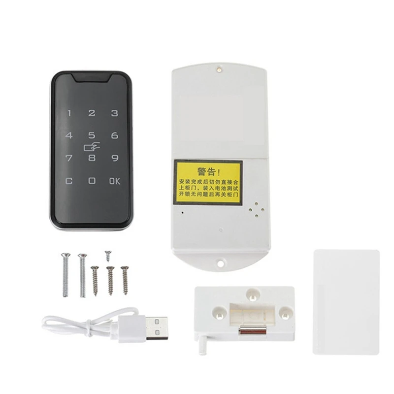 1Set Electronic Cabinet Lock Touch Keypad Electronic Wardrobe File Door Drawers Lock Cabinet Lock
1Set Electronic Cabinet Lock Touch Keypad Electronic Wardrobe File Door Drawers Lock Cabinet Lock