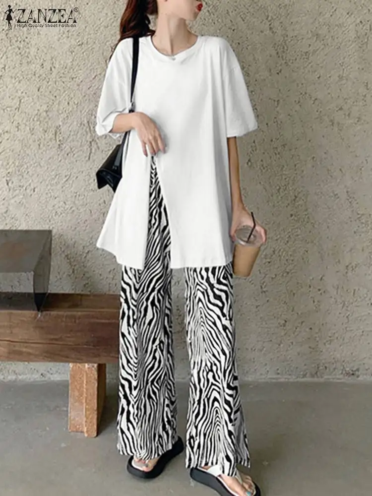 2 шт./комплект, женские брюки с коротким рукавом и принтом зебры
2 шт./комплект, женские брюки с коротким рукавом и принтом зебры