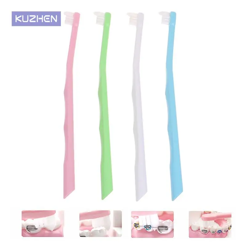 Orthodontic Toothbrush Interdental Brushing Toothbrush Non Toxic Clean Soft Toothbrush Oral Dental Brace Care
Orthodontic Toothbrush Interdental Brushing Toothbrush Non Toxic Clean Soft Toothbrush Oral Dental Brace Care