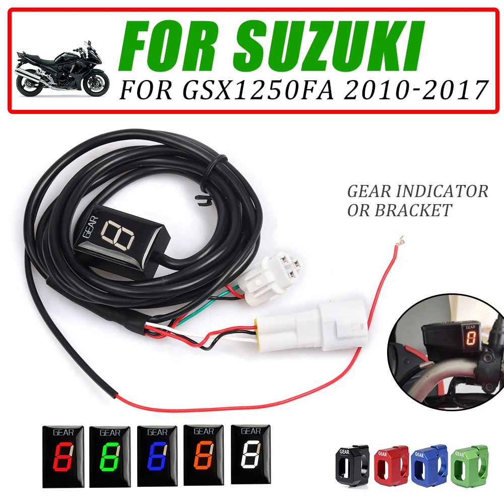 

For Suzuki GSX1250FA GSX 1250 FA GSX 1250FA GSX1250 FA 2017 Motorcycle Accessories Gear Indicator Ecu Speed Gear Display Meter