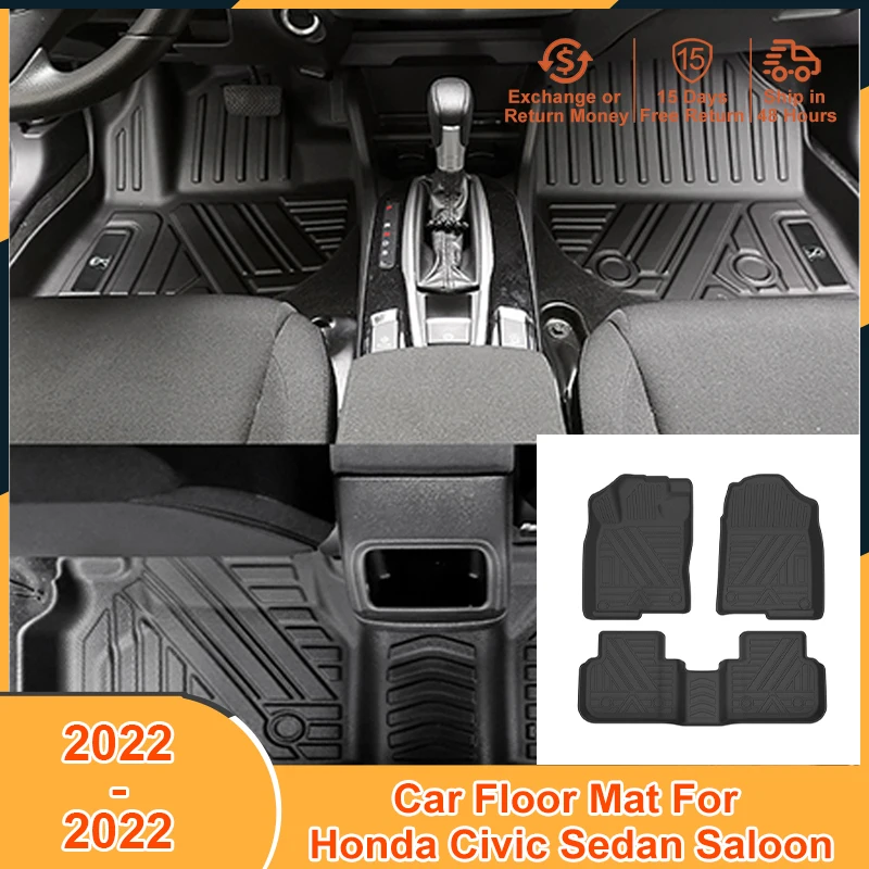 2022-2022 for Honda Civic Sedan Saloon 2022 Accessories TPE Floor Mats Non-Slip Waterproof Scratch Foot Pad Cover
2022-2022 for Honda Civic Sedan Saloon 2022 Accessories TPE Floor Mats Non-Slip Waterproof Scratch Foot Pad Cover