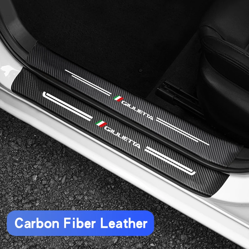 For Giulietta Spider 147 156 159 166 Carbon Fiber Car Doorsill Sticker Anti-scraping and Waterproof Protective Film Accessories
For Giulietta Spider 147 156 159 166 Carbon Fiber Car Doorsill Sticker Anti-scraping and Waterproof Protective Film Accessories