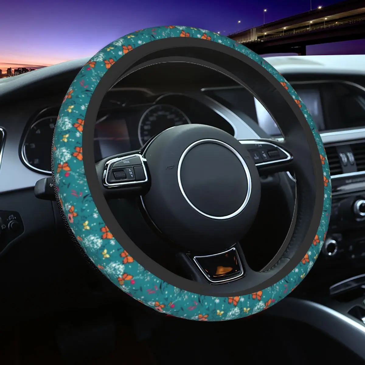 Butterfly Cartoon Car Steering Wheel Cover 37-38 Universal Steering Wheel Protective Cover Auto Decor Car Accessories
Butterfly Cartoon Car Steering Wheel Cover 37-38 Universal Steering Wheel Protective Cover Auto Decor Car Accessories