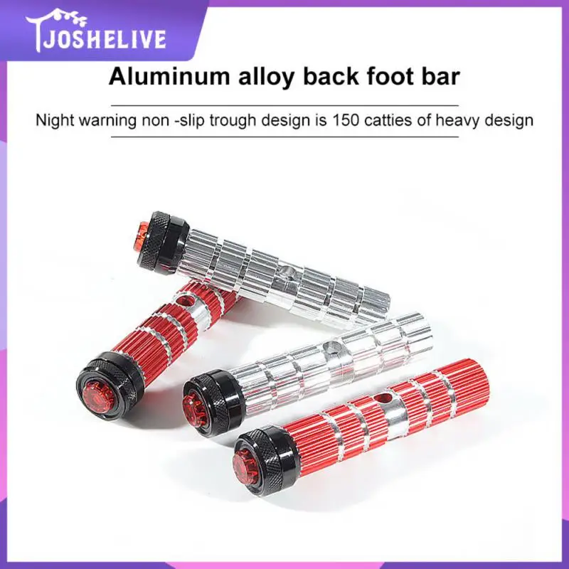 Bicycle Pedal Multicolor Alufer Rear Foot Lever Accessories With Warning Light Rear Foot Bar Riding At Night Antiskid
Bicycle Pedal Multicolor Alufer Rear Foot Lever Accessories With Warning Light Rear Foot Bar Riding At Night Antiskid