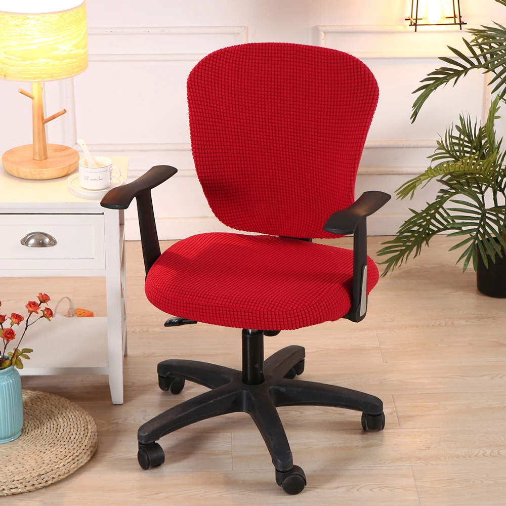 Office Split Chair Cover Seat Protector Elastic Seat Cover for Computer Chair Armchair Slipcover Chair Back Cover+Seat Cover
Office Split Chair Cover Seat Protector Elastic Seat Cover for Computer Chair Armchair Slipcover Chair Back Cover+Seat Cover