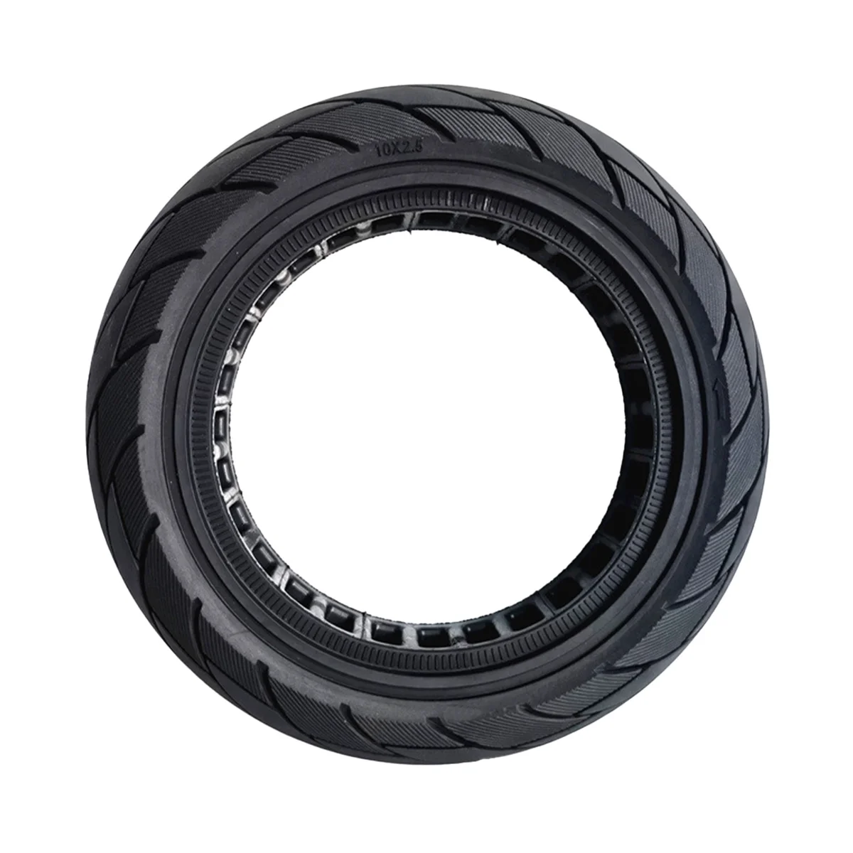 10X2.50-6.5 Hollow Solid Tire MAX G30 Electric Scooter 60/70-6.5 Honeycomb Solid Tire Black 1100G
10X2.50-6.5 Hollow Solid Tire MAX G30 Electric Scooter 60/70-6.5 Honeycomb Solid Tire Black 1100G