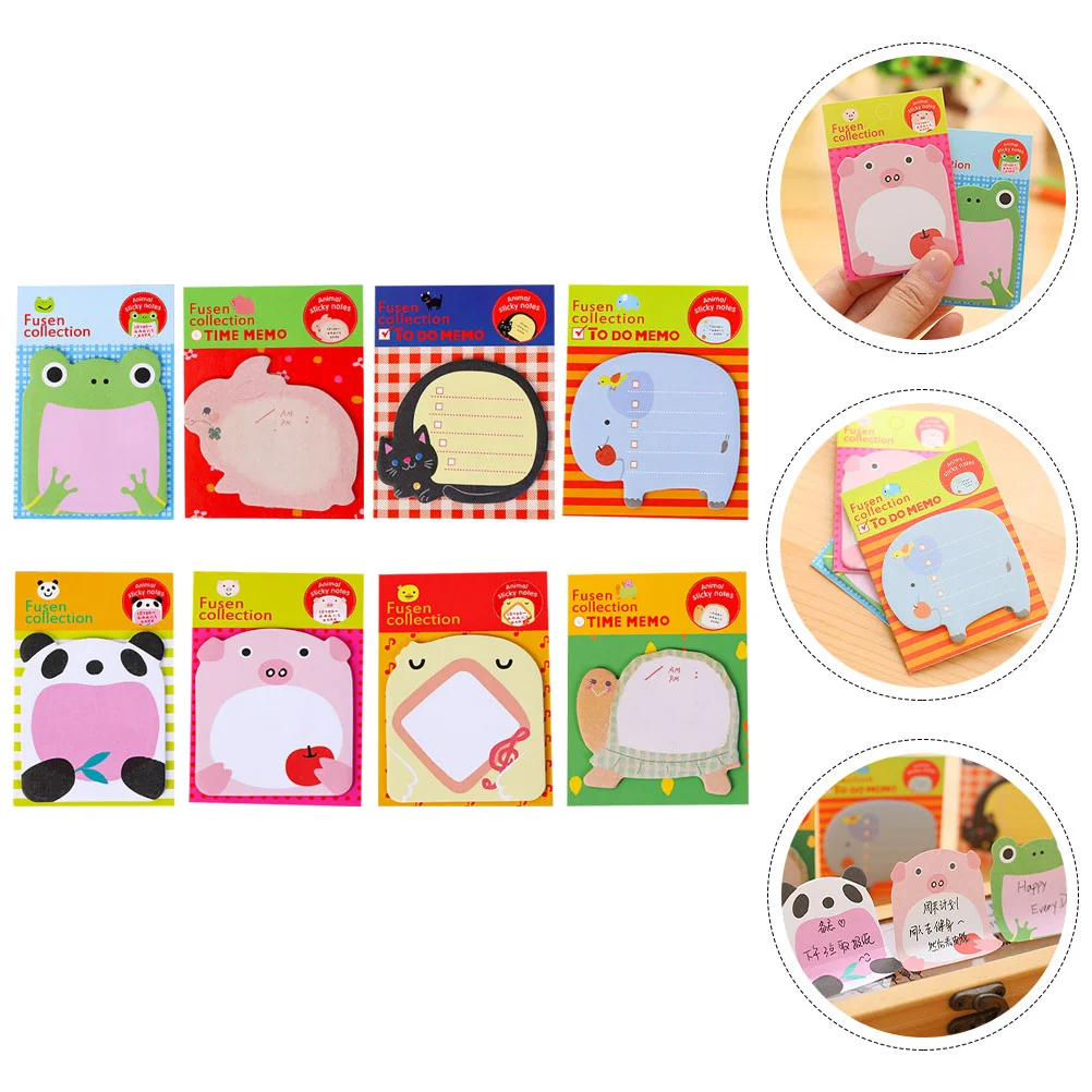 8 Pcs Notebooks Kawaii Pocket Notepad Memo Piggy Students Pads Paper Self-adhesive
8 Pcs Notebooks Kawaii Pocket Notepad Memo Piggy Students Pads Paper Self-adhesive