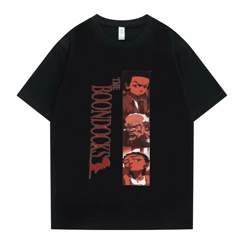 The Boondocks Huey and Riley T Shirt Men Women Hip Hop Harajuku Oversized Tshirt Crewneck New Men's Trend Brand Tee Short Sleeve 
The Boondocks Huey and Riley T Shirt Men Women Hip Hop Harajuku Oversized Tshirt Crewneck New Men's Trend Brand Tee Short Sleeve