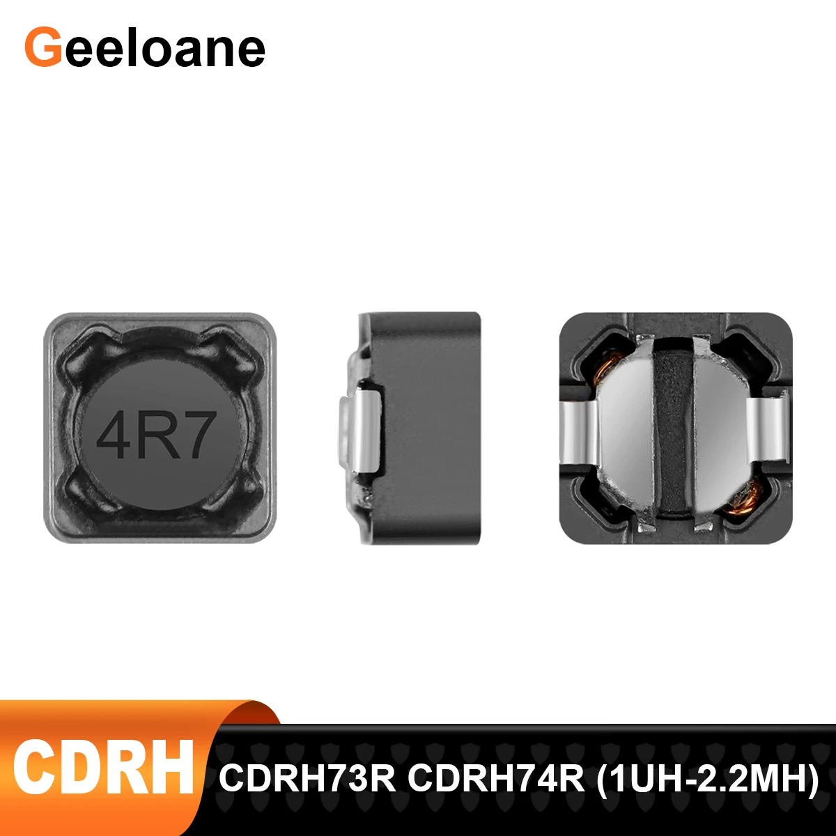 10Pcs SMD Power Shield Inductor CDRH73R CDRH74R 1UH-2.2MH Anti-interference Inductance 7x7x3mm 7x7x4mm
10Pcs SMD Power Shield Inductor CDRH73R CDRH74R 1UH-2.2MH Anti-interference Inductance 7x7x3mm 7x7x4mm