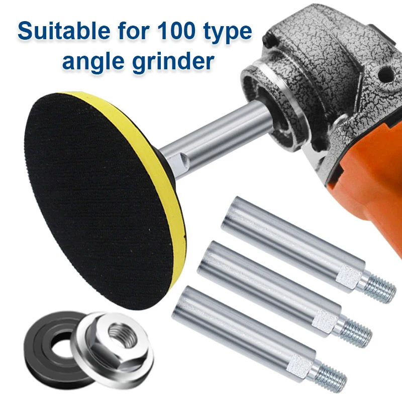 Angle Grinder Extension Connecting Rod M10 M14 for Polishing Pad Grinding Sanding Polishing Grinder Extension Rod Grooving Tool
Angle Grinder Extension Connecting Rod M10 M14 for Polishing Pad Grinding Sanding Polishing Grinder Extension Rod Grooving Tool