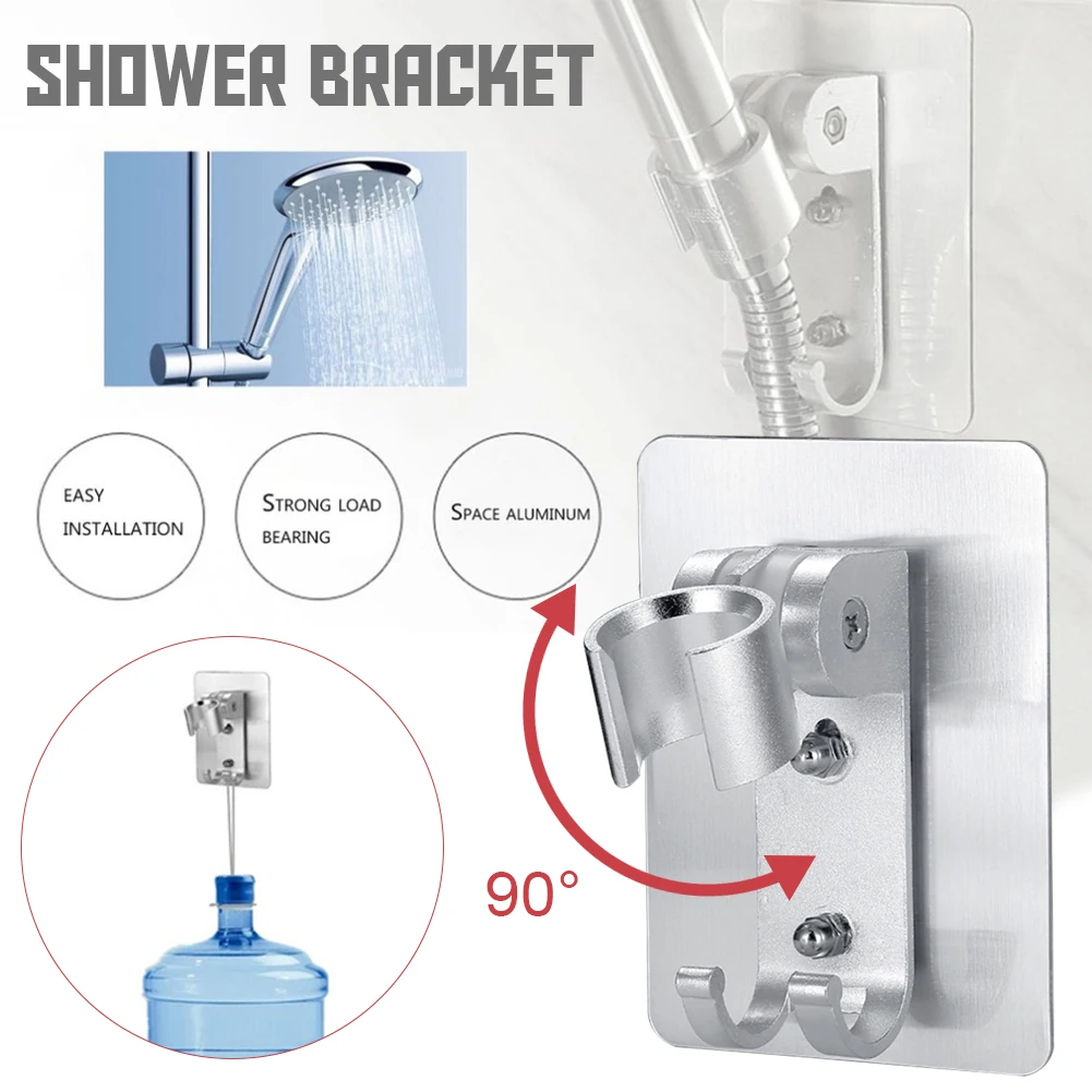 Aluminum Adjustable Shower Holder Punch Free Wall Mounted Bathroom Shower Head Stand Bracket Home Kitchen Restroom Accessories
Aluminum Adjustable Shower Holder Punch Free Wall Mounted Bathroom Shower Head Stand Bracket Home Kitchen Restroom Accessories