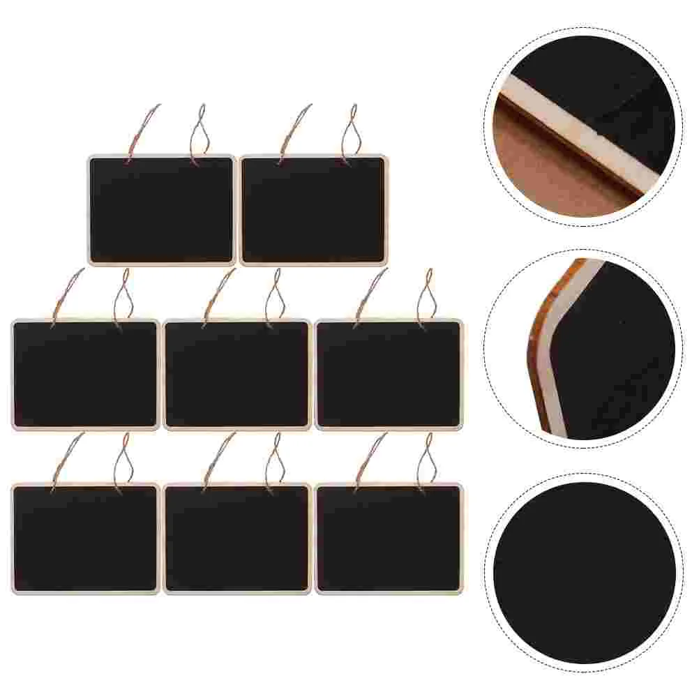 8 Pcs Gift Tag Small Blackboard Door Sign Wooden Hanging Chalkboards Plaque Creative Wall Label 
8 Pcs Gift Tag Small Blackboard Door Sign Wooden Hanging Chalkboards Plaque Creative Wall Label