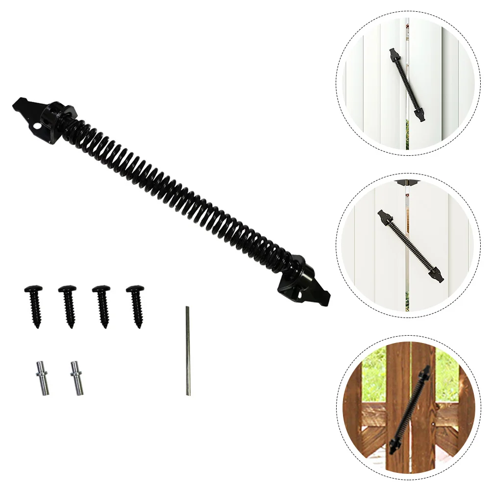 1 Set Door Gate Spring Self Closing Wooden Gate Closer Automatic Door Closer for Fence
1 Set Door Gate Spring Self Closing Wooden Gate Closer Automatic Door Closer for Fence