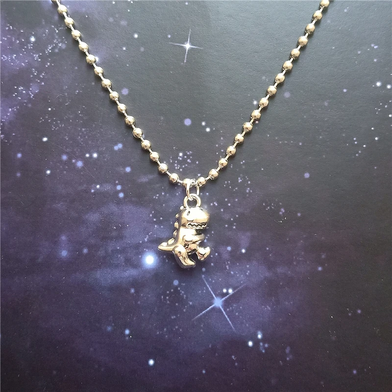 Dinosaur Necklace, Long Necklace, Birthday Gift for Son, Cute Pendant Necklace
Dinosaur Necklace, Long Necklace, Birthday Gift for Son, Cute Pendant Necklace