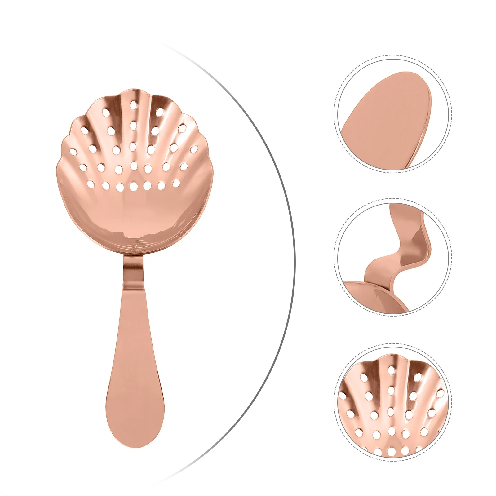Strainer Bar Strainer Stainless Steel Cocktail Strainer Spoon Scoop Stainless Spoons for Cocktail Drinks Home Bars Rose
Strainer Bar Strainer Stainless Steel Cocktail Strainer Spoon Scoop Stainless Spoons for Cocktail Drinks Home Bars Rose