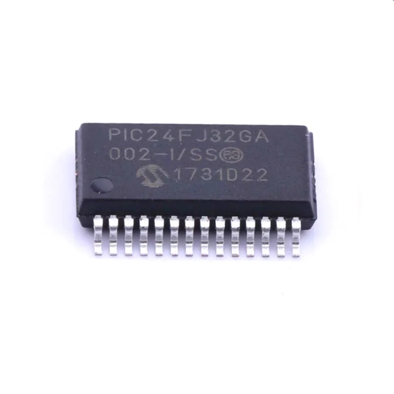 10pcs/Lot PIC24FJ32GA002-I/SS SSOP-28 16-bit Microcontrollers - MCU 32KB Flash 8192bytes RAM 21 I/O
10pcs/Lot PIC24FJ32GA002-I/SS SSOP-28 16-bit Microcontrollers - MCU 32KB Flash 8192bytes RAM 21 I/O