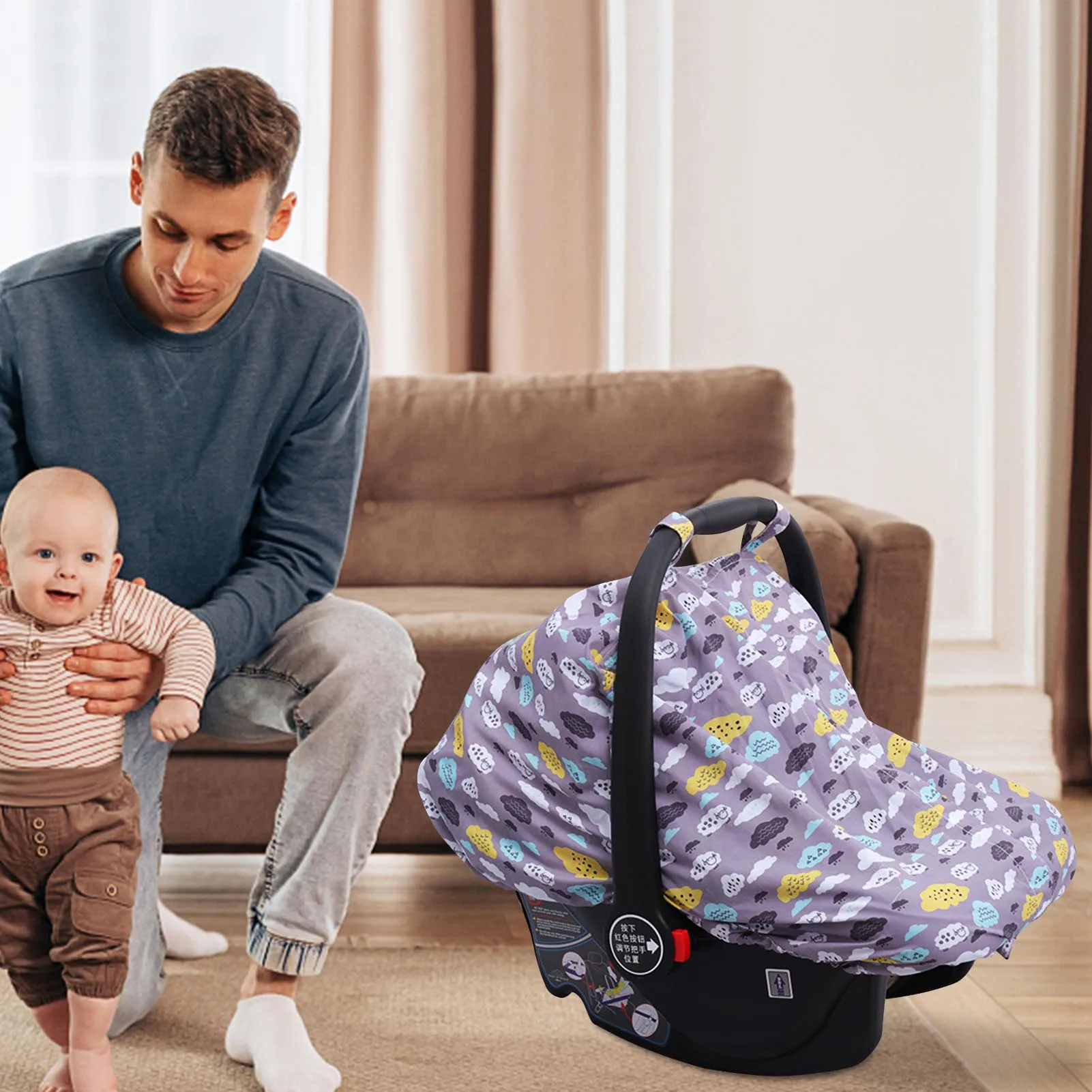 Shopping Cart Cover Adjustable Car Seat Canopy Soft Nursing Cover Windproof Baby Carrier Covers Breastfeeding Cover For Boys 
Shopping Cart Cover Adjustable Car Seat Canopy Soft Nursing Cover Windproof Baby Carrier Covers Breastfeeding Cover For Boys