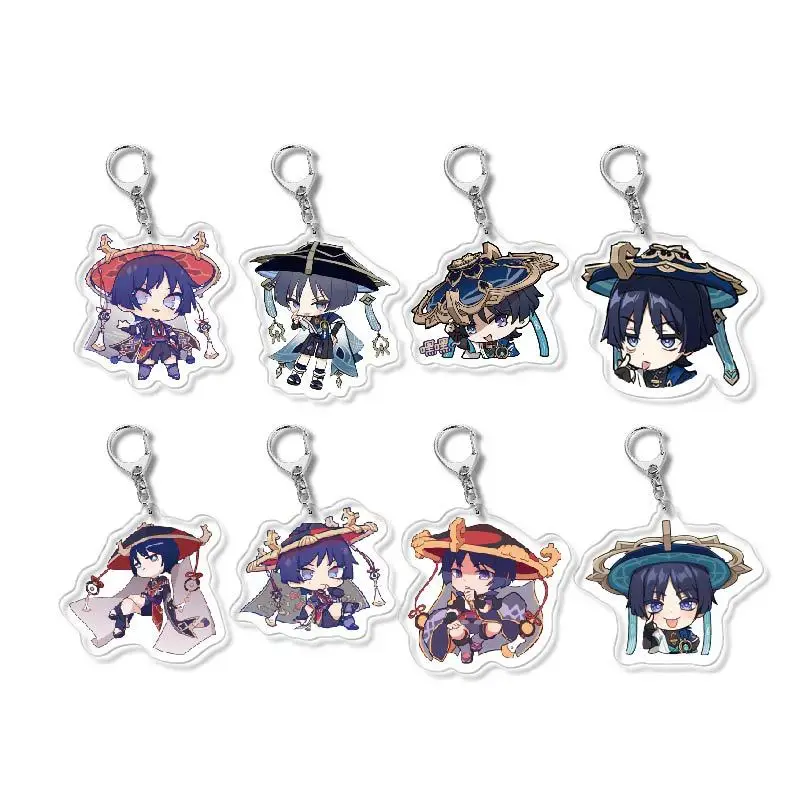 Game Genshin Impact Anime Figure Wanderer Acrylic Keychains Balladeer Character Creative Bag Decorative Pendant Toys Fans Gift
Game Genshin Impact Anime Figure Wanderer Acrylic Keychains Balladeer Character Creative Bag Decorative Pendant Toys Fans Gift