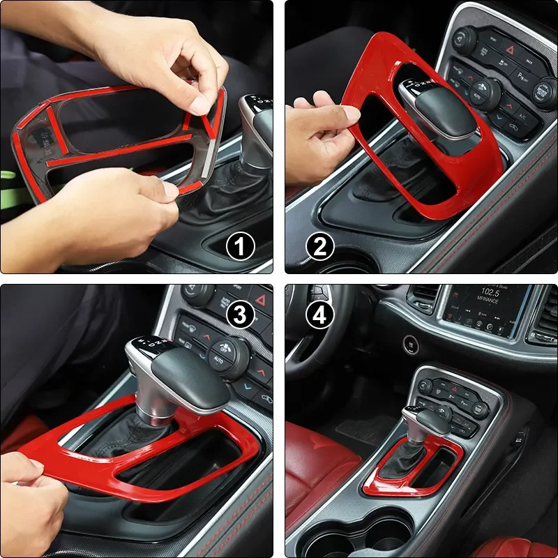 Interior Mouldings For Dodge Challenger Car Gear Shift Panel Decoration Cover Accessories For Dodge Challenger 2015-2021
Interior Mouldings For Dodge Challenger Car Gear Shift Panel Decoration Cover Accessories For Dodge Challenger 2015-2021
