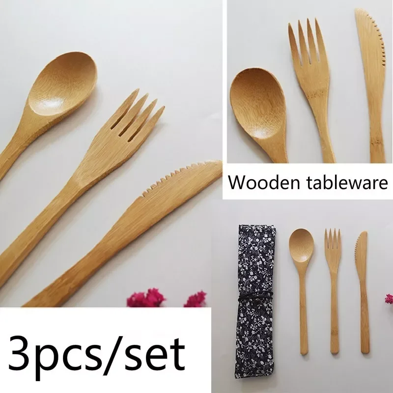 2023New 3Pc/set Japanese Style Wooden Dinner Set Bamboo Fork Knife Soup Teaspoon Catering Jam Cutlery Set Cooking Tools Kitchen
2023New 3Pc/set Japanese Style Wooden Dinner Set Bamboo Fork Knife Soup Teaspoon Catering Jam Cutlery Set Cooking Tools Kitchen
