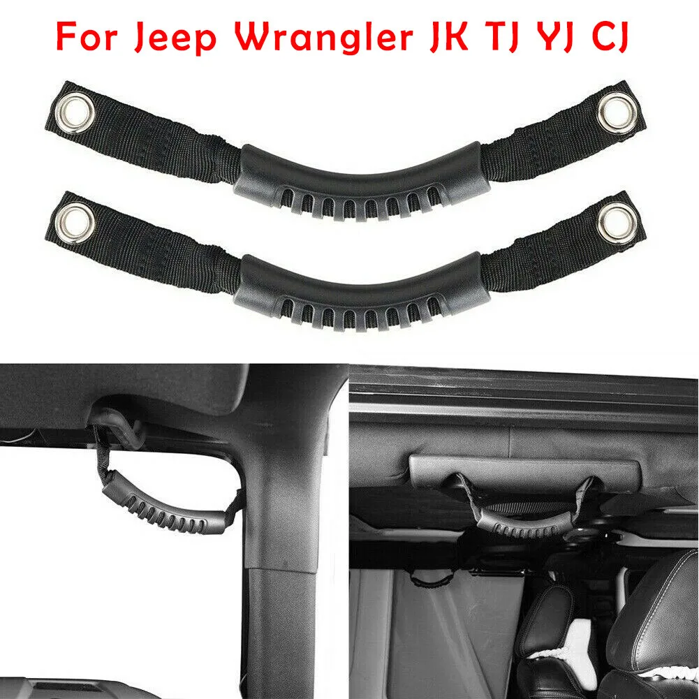 1PC Car Grab Handle For Jeep Wrangler JK/TJ/YJ/CJ Grip Bar Pulling Tab Auto Interior Safety Handrail Accessories
1PC Car Grab Handle For Jeep Wrangler JK/TJ/YJ/CJ Grip Bar Pulling Tab Auto Interior Safety Handrail Accessories