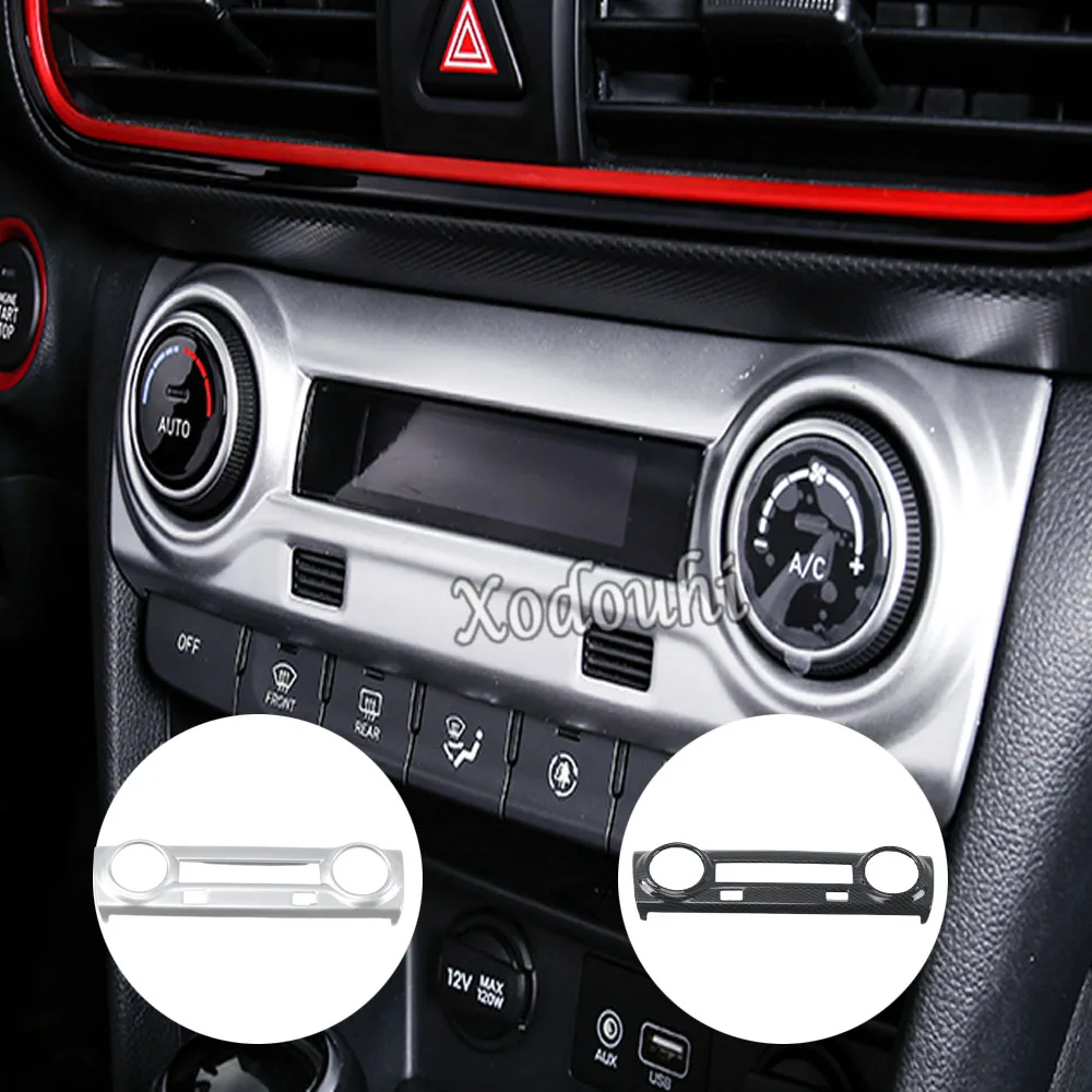 

Car Stick Trim Inner Front Middle Air Conditioning Switch Outlet Vent For Hyundai Kona Encino Kauai 2017 2018 2019 2020 2021