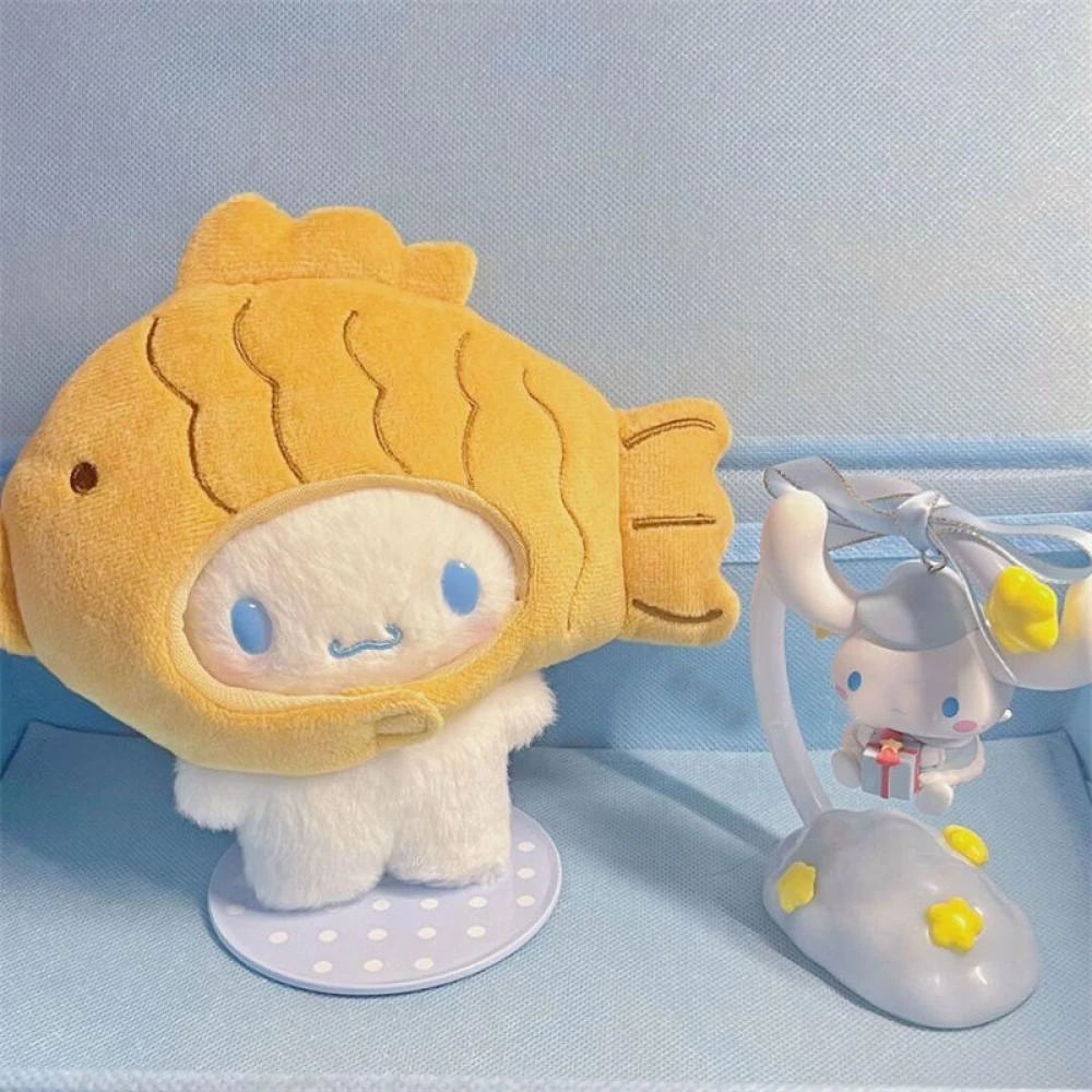 Sanrio 14 см Cinnamoroll Snapper Cross нарядная плюшевая кукла кавайные животные Мультяшные Плюшевые игрушки подарки для девочек детские
Sanrio 14 см Cinnamoroll Snapper Cross нарядная плюшевая кукла кавайные животные Мультяшные Плюшевые игрушки подарки для девочек детские