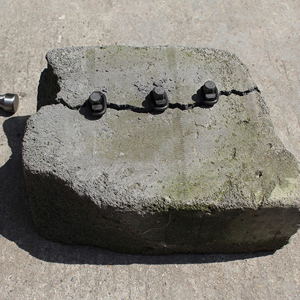 16mm /18mm Stone Splitting Tool Stone Splitter Metal Plug Wedges Concrete Rock Splitters With Drill Bit Hand Tool
16mm /18mm Stone Splitting Tool Stone Splitter Metal Plug Wedges Concrete Rock Splitters With Drill Bit Hand Tool
