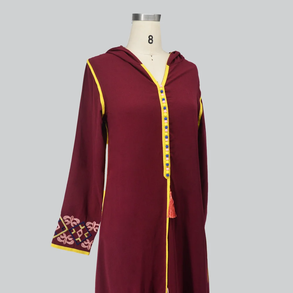 Abaya Women Kaftan Jellaba Moroccan Dubai Hijab Women Dresses Embroidery Elegant Vintage Long Sleeve Muslim Abaya Women Robe
Abaya Women Kaftan Jellaba Moroccan Dubai Hijab Women Dresses Embroidery Elegant Vintage Long Sleeve Muslim Abaya Women Robe