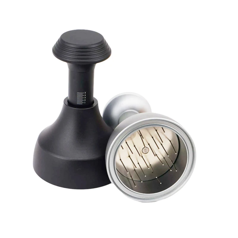 58mm Stainless Steel Adjustable Needle Coffee Tamper Distributor 58mm Espresso Machine Portafilter Leveler Tool Needle Type
58mm Stainless Steel Adjustable Needle Coffee Tamper Distributor 58mm Espresso Machine Portafilter Leveler Tool Needle Type