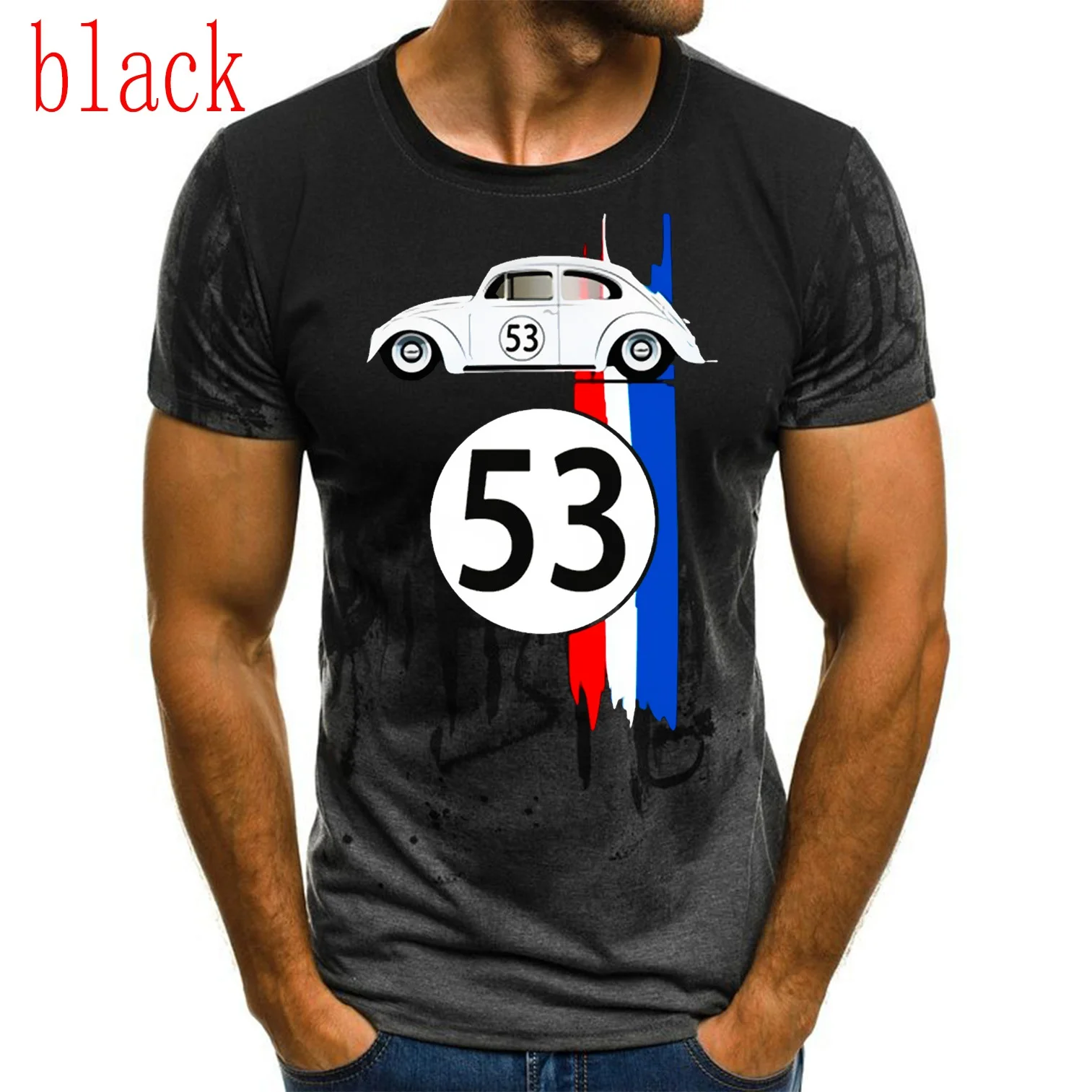 Vintage Herbie Awesome Men's T-shirt Fun Car Print Clothing Summer Short-sleeved Tee Tops Street Male T Shirt Casual Pullover
Vintage Herbie Awesome Men's T-shirt Fun Car Print Clothing Summer Short-sleeved Tee Tops Street Male T Shirt Casual Pullover