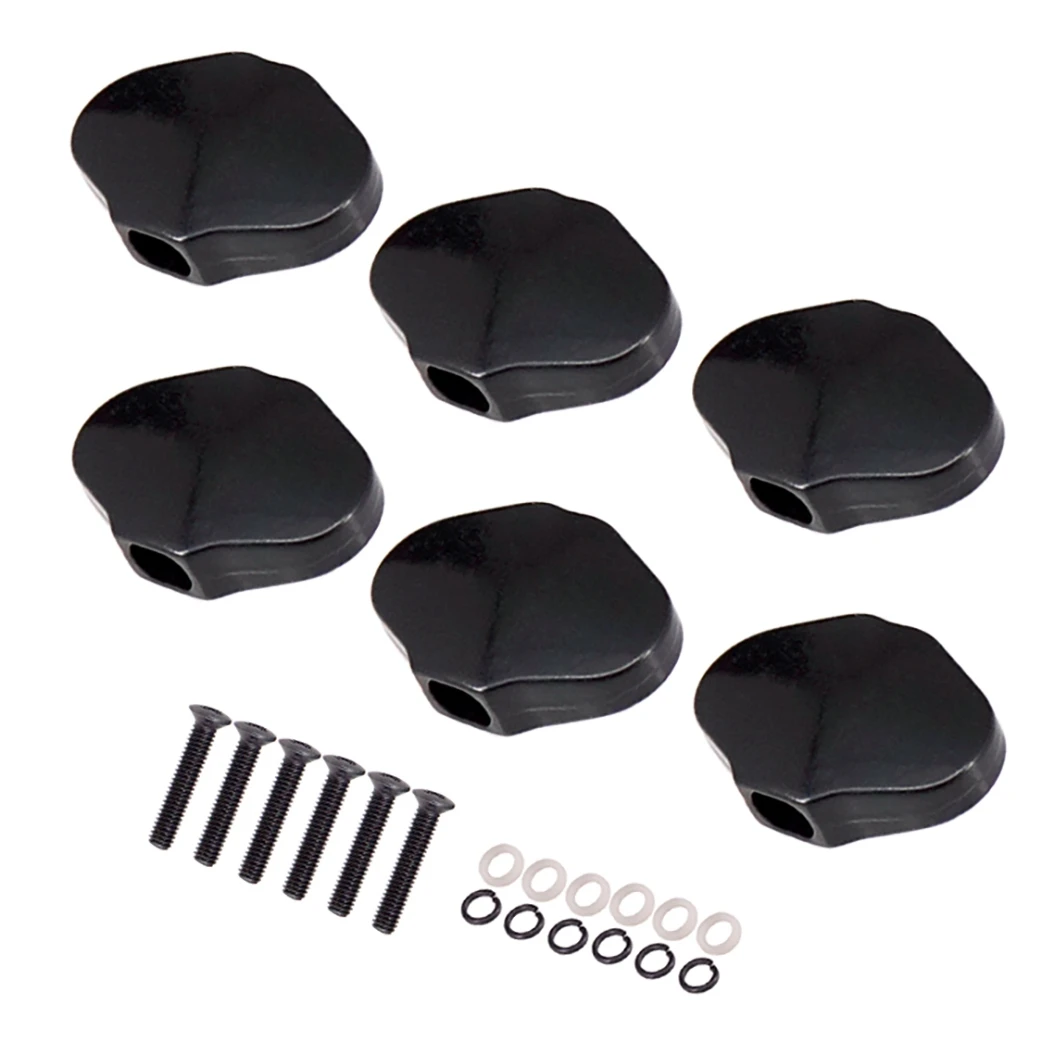 6 шт. колышки для настройки электрогитары, колпачки, тюнеры, сменные кнопки для головки машины, ручки, аксессуары для гитары, черные
6 шт. колышки для настройки электрогитары, колпачки, тюнеры, сменные кнопки для головки машины, ручки, аксессуары для гитары, черные