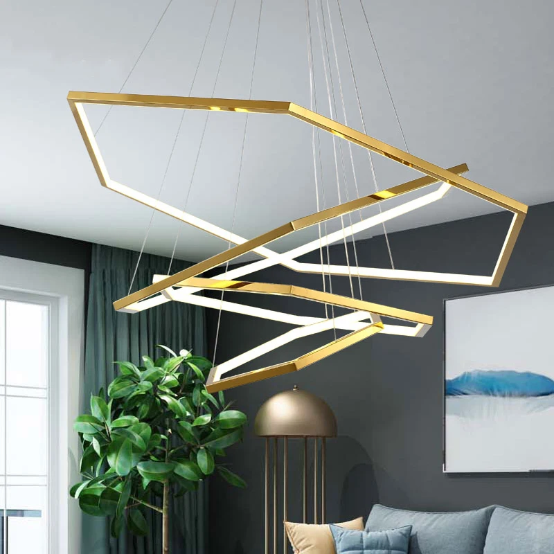 Minimalist Hexagon Luxury Pendant Light 40 60 80 100CM Rings Stainless Steel Pendant Lamp Suspension Light for Living Room Hotel
Minimalist Hexagon Luxury Pendant Light 40 60 80 100CM Rings Stainless Steel Pendant Lamp Suspension Light for Living Room Hotel
