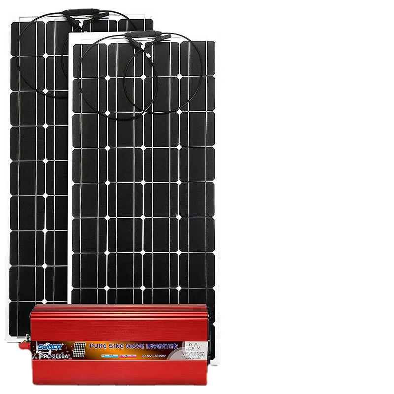 Solar Panel 6000W Pure Sine Wave Inverter 24V 12V to 220V 50Hz Voltage Transformer Power Converter Solar Power Energy System Kit
Solar Panel 6000W Pure Sine Wave Inverter 24V 12V to 220V 50Hz Voltage Transformer Power Converter Solar Power Energy System Kit