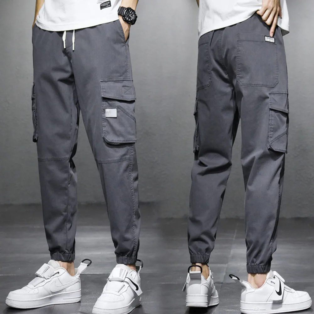 Summer thin loose leggings casual pants men's tactical multi-pocket overalls patch pocket nine-point pants sweatpants
Summer thin loose leggings casual pants men's tactical multi-pocket overalls patch pocket nine-point pants sweatpants