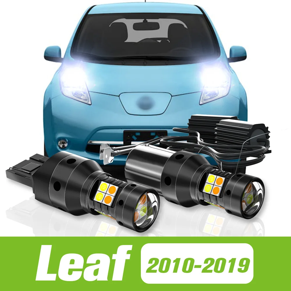 2pcs For Nissan Leaf 2010-2019 Dual Mode LED Turn Signal+Daytime Running Light DRL 2011 2012 2013 2014 2015 2016 Accessories
2pcs For Nissan Leaf 2010-2019 Dual Mode LED Turn Signal+Daytime Running Light DRL 2011 2012 2013 2014 2015 2016 Accessories
