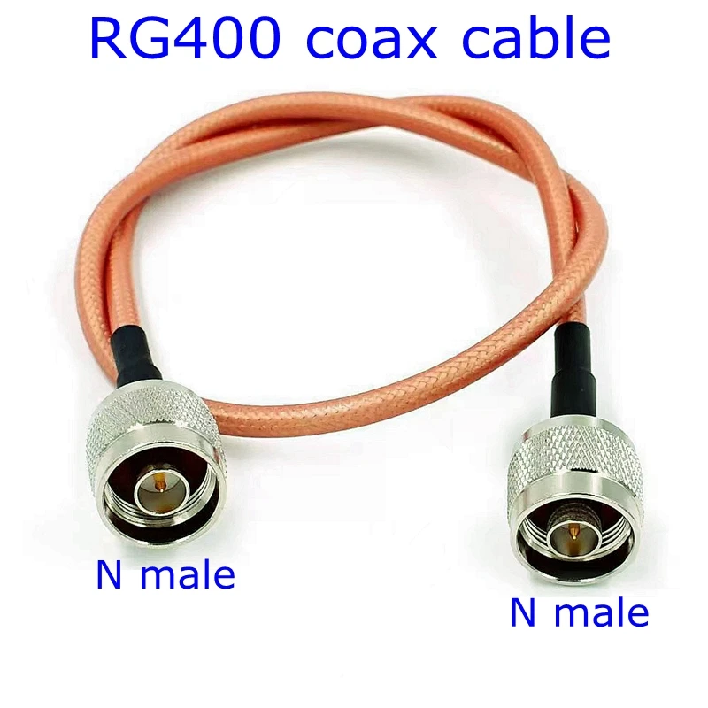 RG400 Double Shielded Cable L16 N Male Plug To L16 N Male Plug Connector RF Coaxial Pigtail Jumper Adapter Straight New
RG400 Double Shielded Cable L16 N Male Plug To L16 N Male Plug Connector RF Coaxial Pigtail Jumper Adapter Straight New