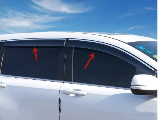For Peugeot 4008 2017-2020 Acrylic Car window rain eyebrows Car window rain file Rain board Breathable decoration car styling
For Peugeot 4008 2017-2020 Acrylic Car window rain eyebrows Car window rain file Rain board Breathable decoration car styling