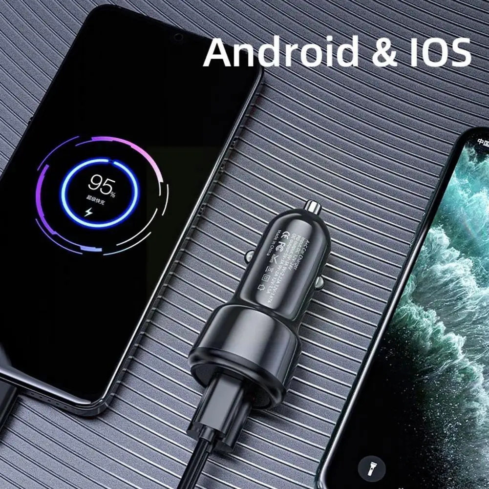 Usb Car Fast Charger 20w Pd 3.0 Power Adapter Charge For Android Car Accessories Y5t2
Usb Car Fast Charger 20w Pd 3.0 Power Adapter Charge For Android Car Accessories Y5t2