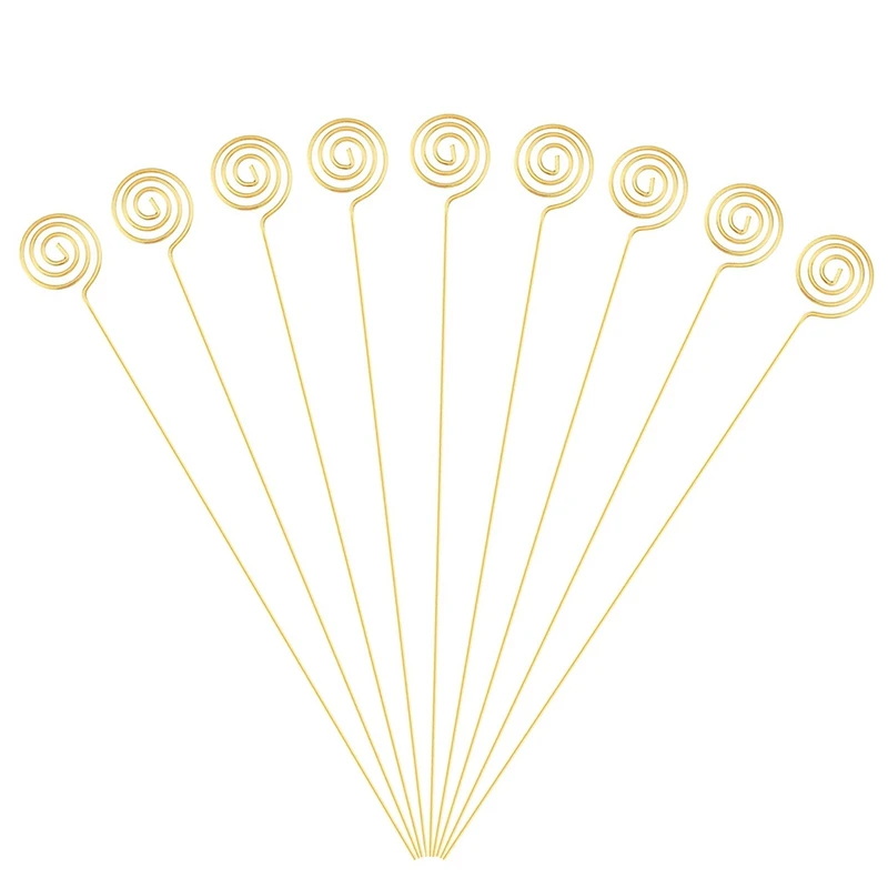 40Pcs Metal Wire Floral Place Card Holder Pick Love Floral Card Holder Picks Gold Card Note Table Number Memo Holder 
40Pcs Metal Wire Floral Place Card Holder Pick Love Floral Card Holder Picks Gold Card Note Table Number Memo Holder