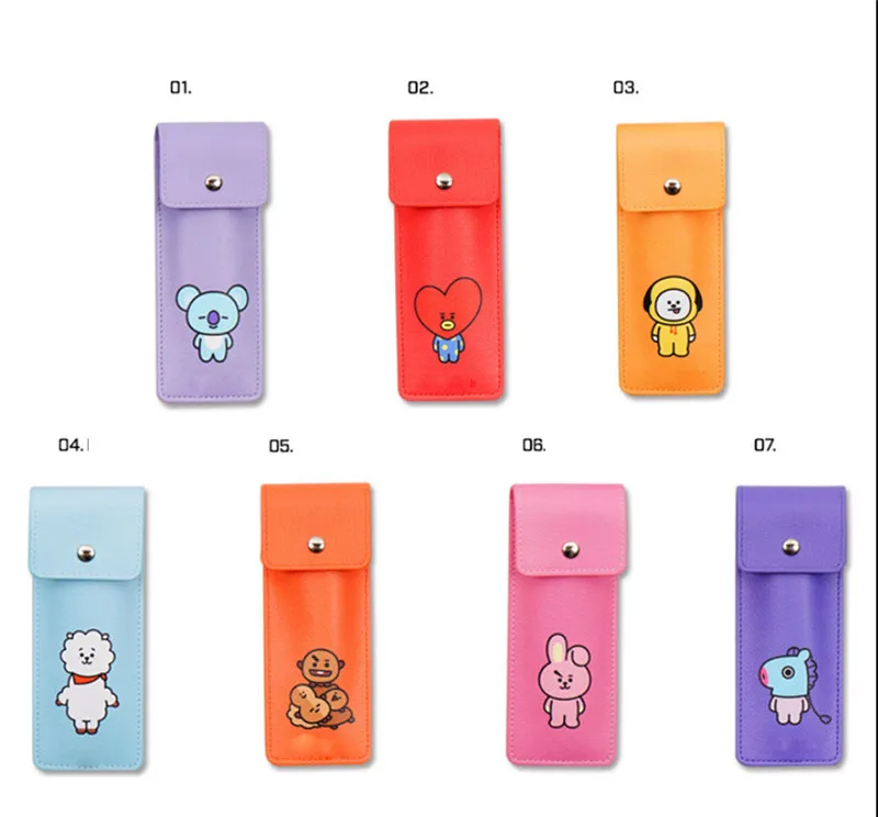 Новинка, корейский чехол для карандашей из искусственной кожи с животными Kpop, чехол для ручек, стационарная сумка, футляр для ручек, канцеля...
Новинка, корейский чехол для карандашей из искусственной кожи с животными Kpop, чехол для ручек, стационарная сумка, футляр для ручек, канцеля...