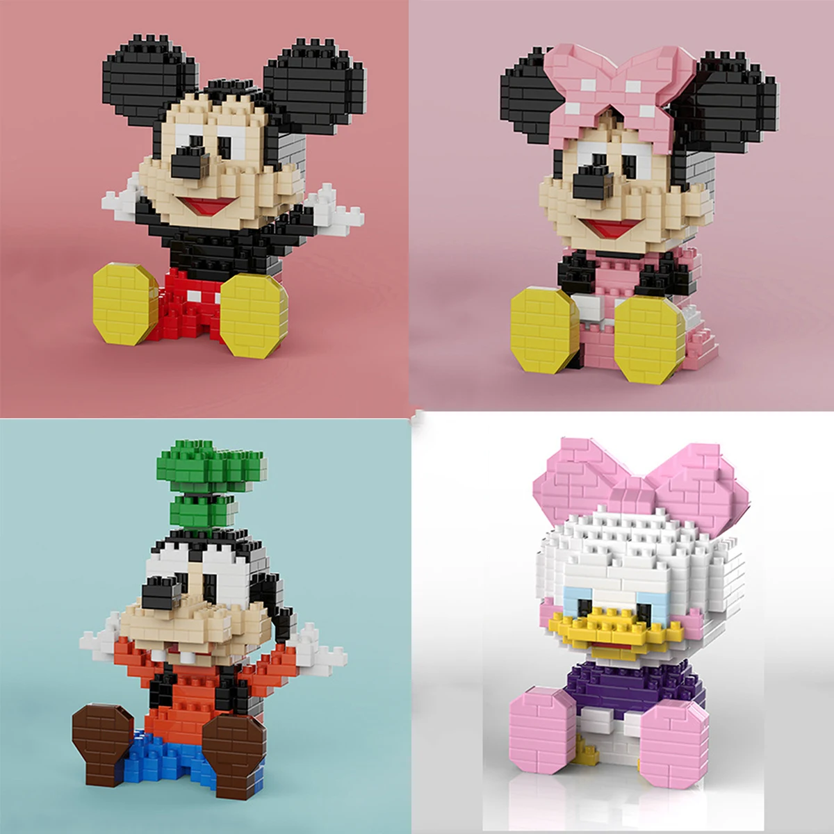 Конструктор Disney из аниме, строительные блоки, дневная Маргаритка, Дональд Дак, креативные блоки, модель, игрушки для детей, подарки
Конструктор Disney из аниме, строительные блоки, дневная Маргаритка, Дональд Дак, креативные блоки, модель, игрушки для детей, подарки