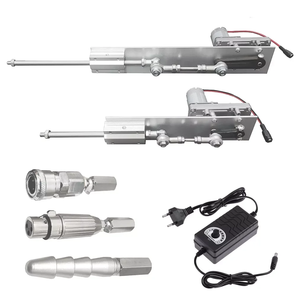Комплект телескопического линейного привода с 3XLR разъемом Vac-U-Lock концевой соединитель линейный двигатель DC 12V 24V
Комплект телескопического линейного привода с 3XLR разъемом Vac-U-Lock концевой соединитель линейный двигатель DC 12V 24V