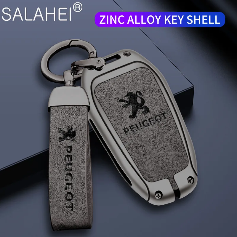 Matel Leather Car Key Case Full Cover Key Bag Protection For Peugeot 2008 3008 4008 5008 308 408 508 Shell Keychain Accessories
Matel Leather Car Key Case Full Cover Key Bag Protection For Peugeot 2008 3008 4008 5008 308 408 508 Shell Keychain Accessories