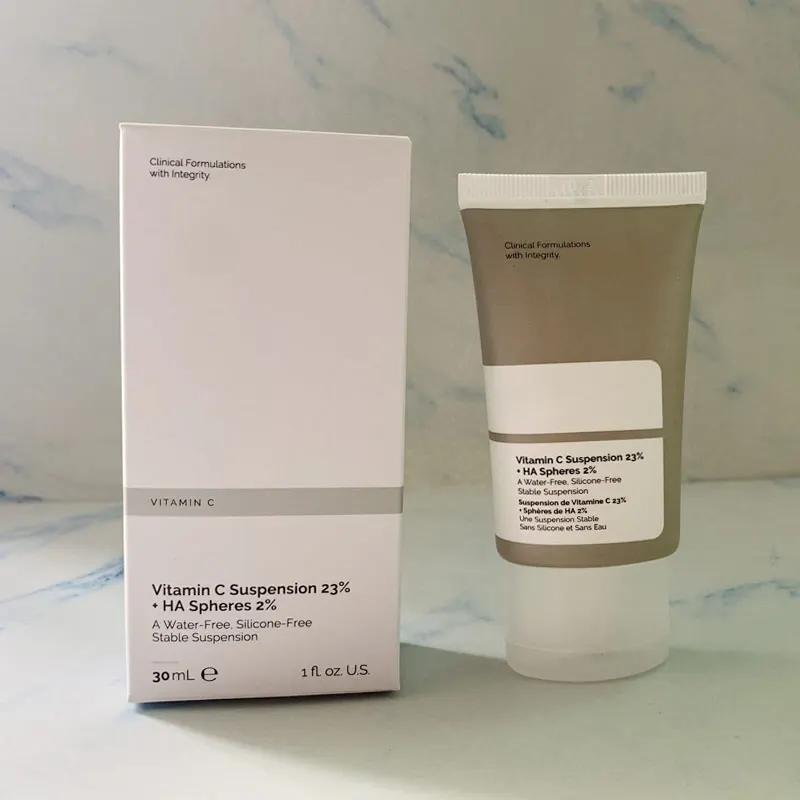 23% Vitamin C Suspension 2% 30ml Hyaluronic Acid Microparticle Essence Brighten Skin Moisturize Face Primer
23% Vitamin C Suspension 2% 30ml Hyaluronic Acid Microparticle Essence Brighten Skin Moisturize Face Primer
